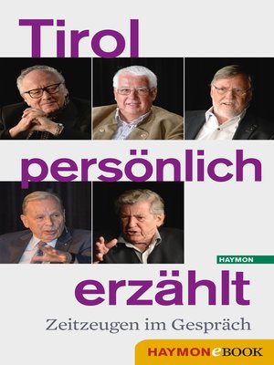 cover image of Tirol persönlich erzählt